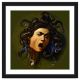 Caravaggio – Medusa | Baroque Mythological Painting Head of Medusa thumbnail