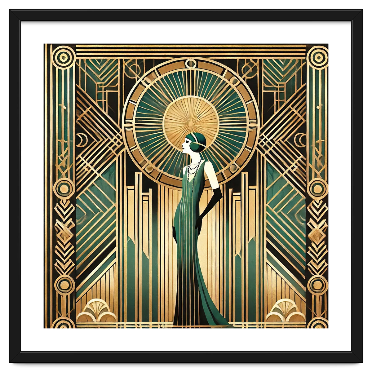 Opulent Elegance A Tribute To Art Deco