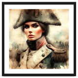 Napoleonic Officer Woman Portrait thumbnail