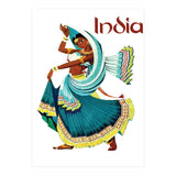 India Dancing Girl (Print Only) thumbnail