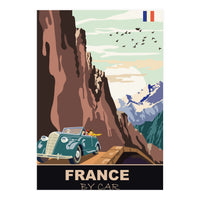 France By Car (Print Only)