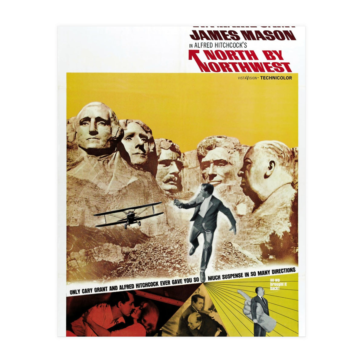 NORTH BY NORTHWEST (1959), directed by ALFRED HITCHCOCK. (Print Only)