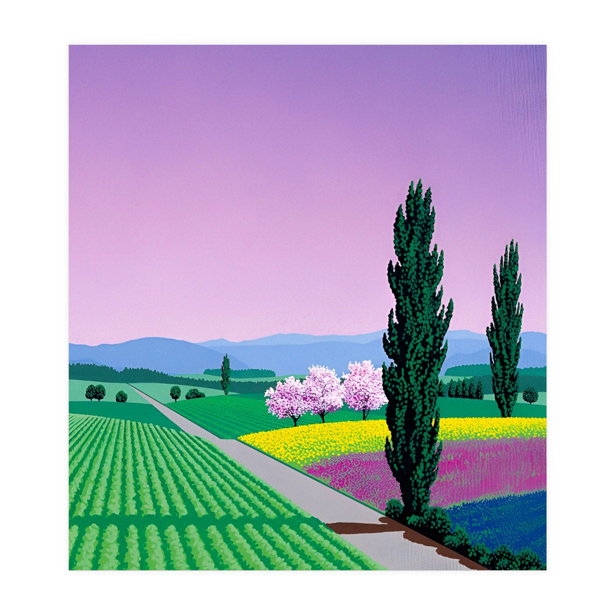 Hiroshi nagai - The Heavenly Landscape (Print Only)