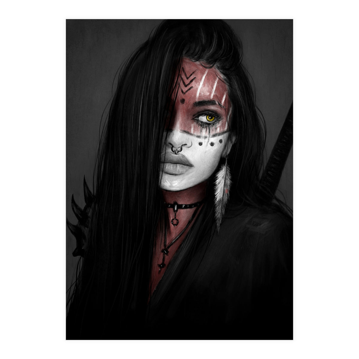 Dressed In Black (Print Only)