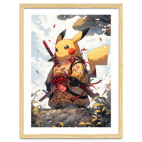 Pikachu Pokemon Samurai