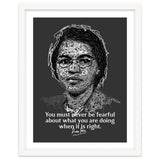 Rosa Parks  American Activist Legend in Scribble Art thumbnail