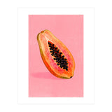 Papaya fruit illustration (Print Only) thumbnail