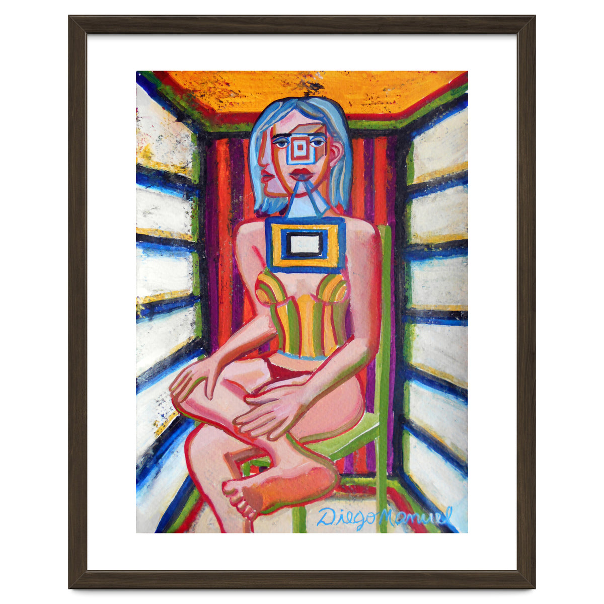 Mujer En La Silla 12