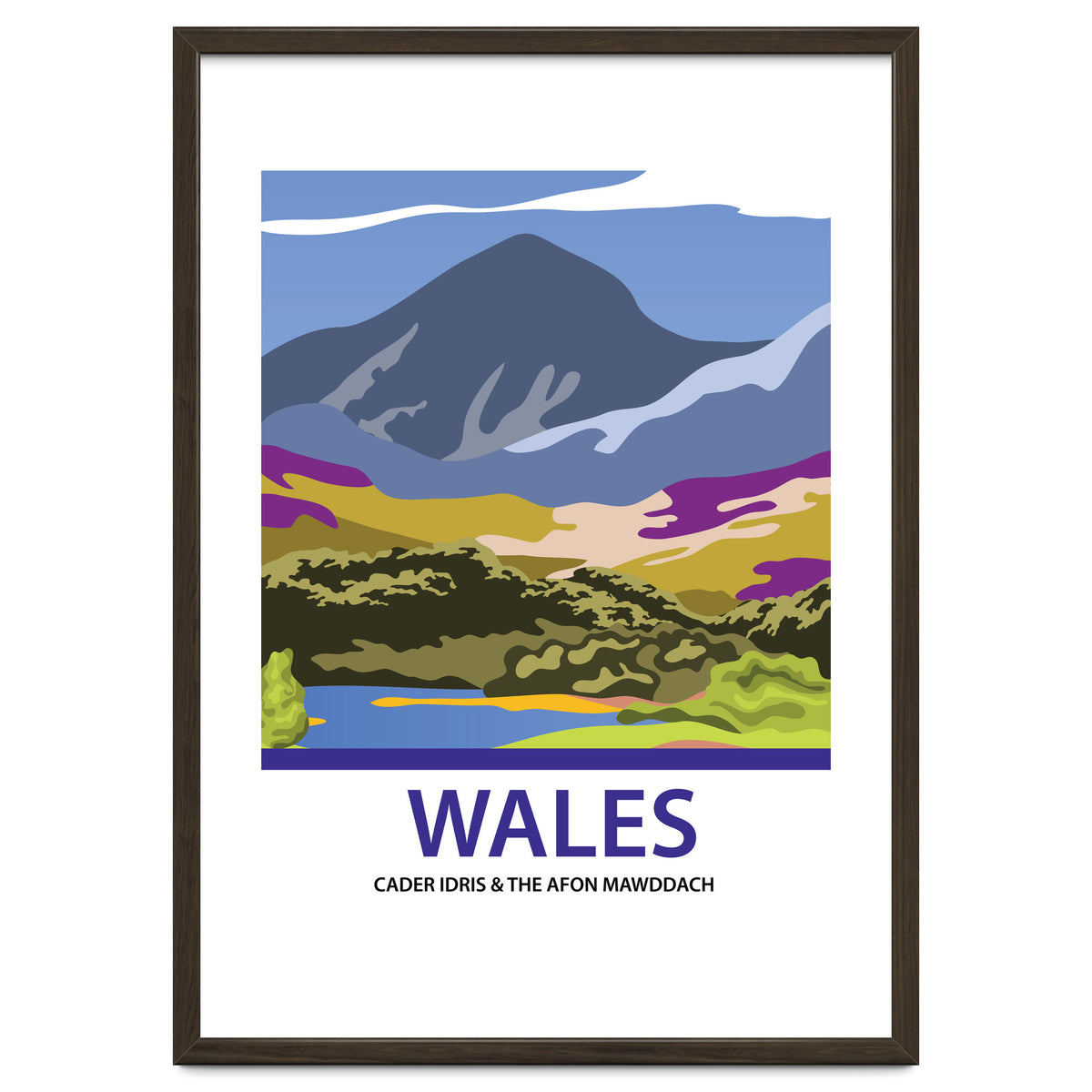 Wales Cader Idris And The Afon Mawddach