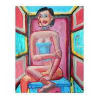 Mujer En La Silla 19 (Print Only)