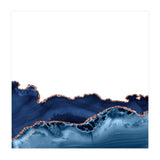 Navy & Rose Gold Agate Texture 26 (Print Only) thumbnail