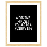 A positive mindset equals to a positive life thumbnail