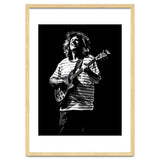 Pat Metheny American Jazz Guitarist Legend in Monochrome thumbnail