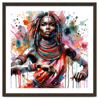 Beaded Majesty Dancer Portrait