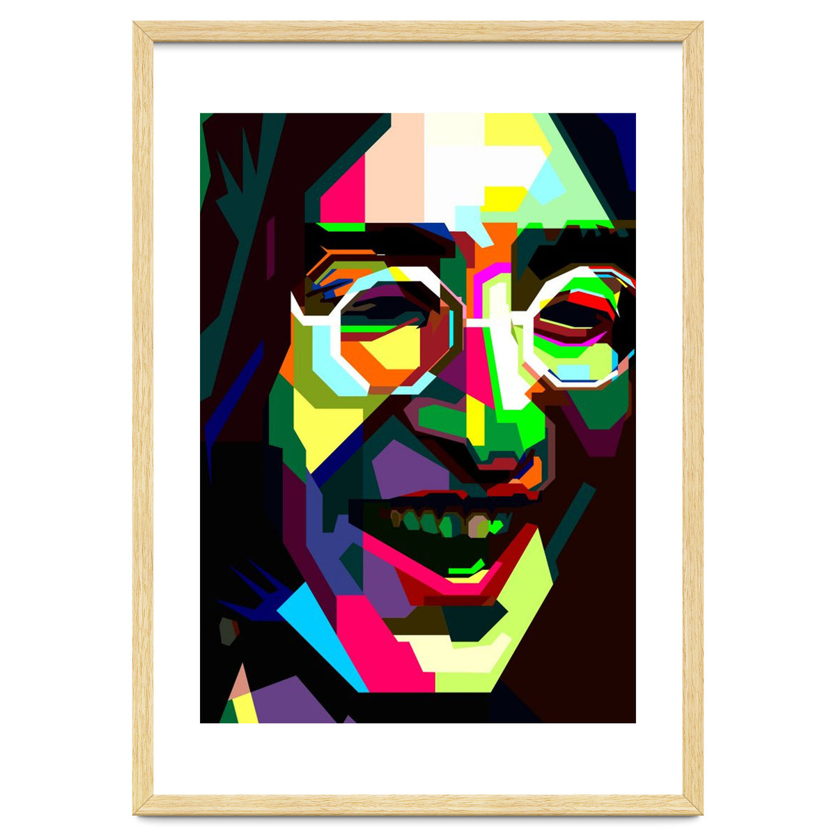 John Lennon English Rock And Roll Pop Art Wpap
