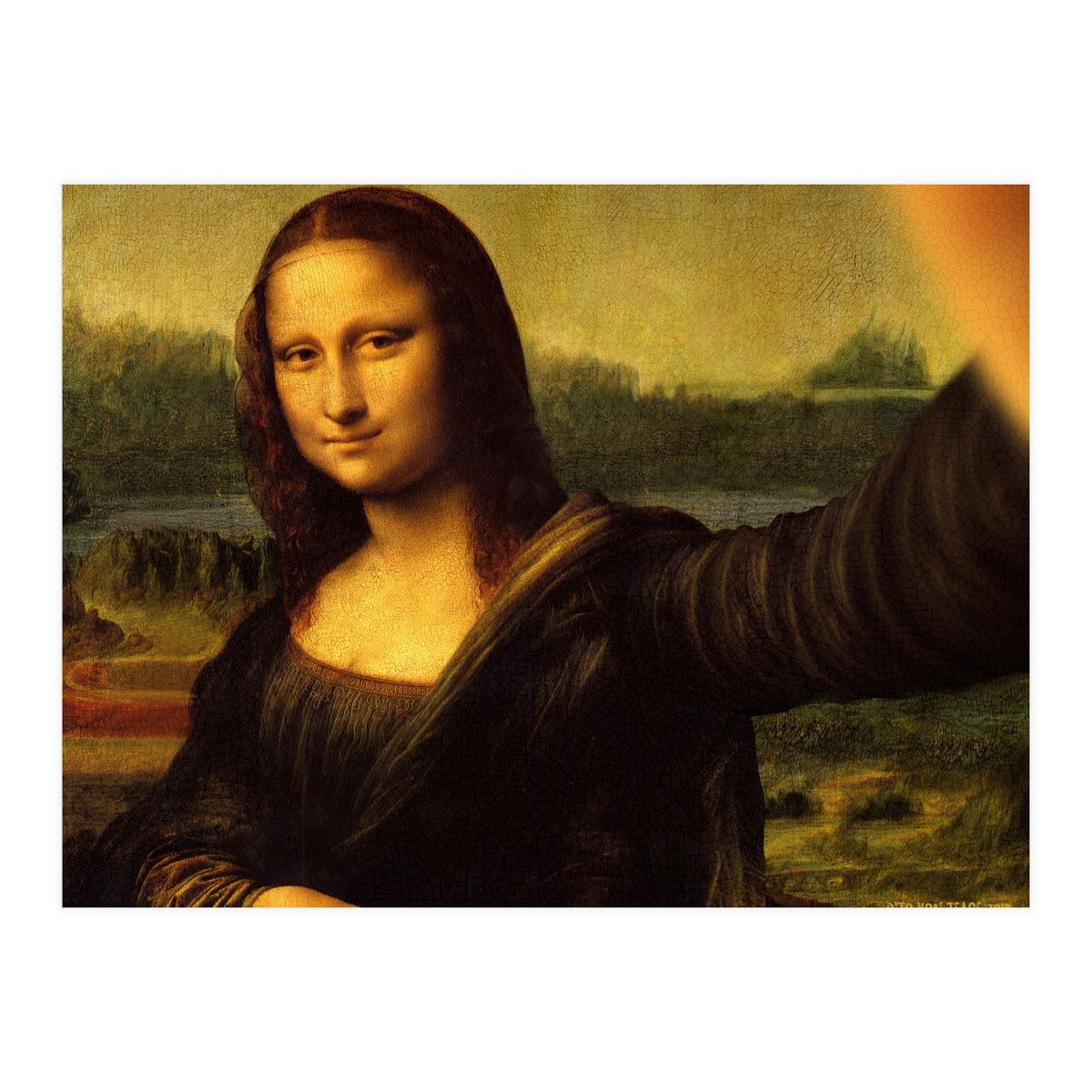 Mona Lisa - Selfie (Print Only)