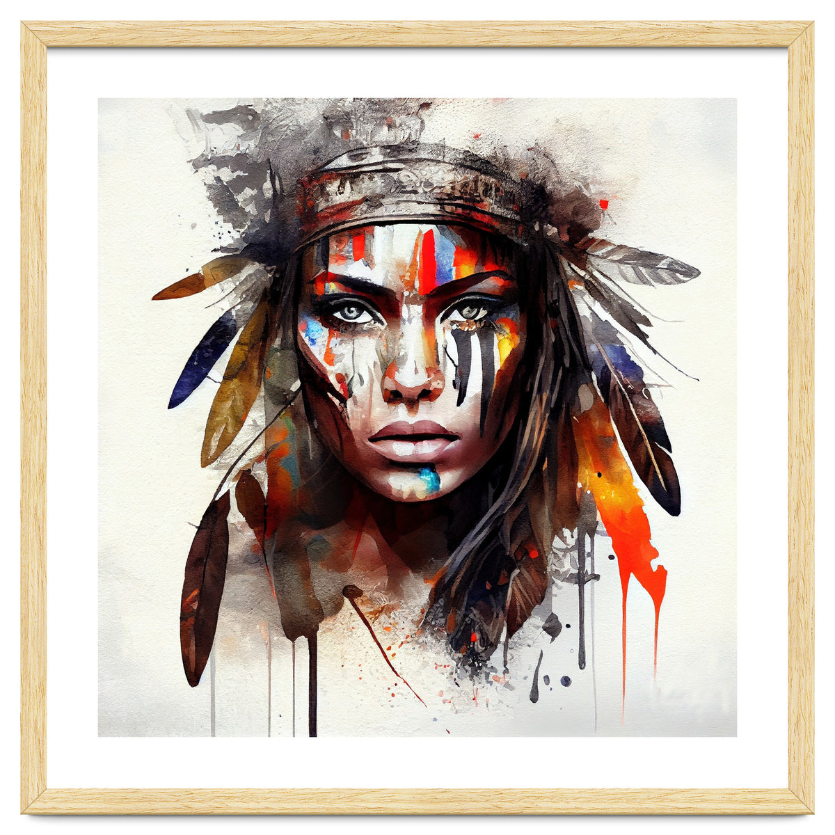 Powerful American Native Woman #7