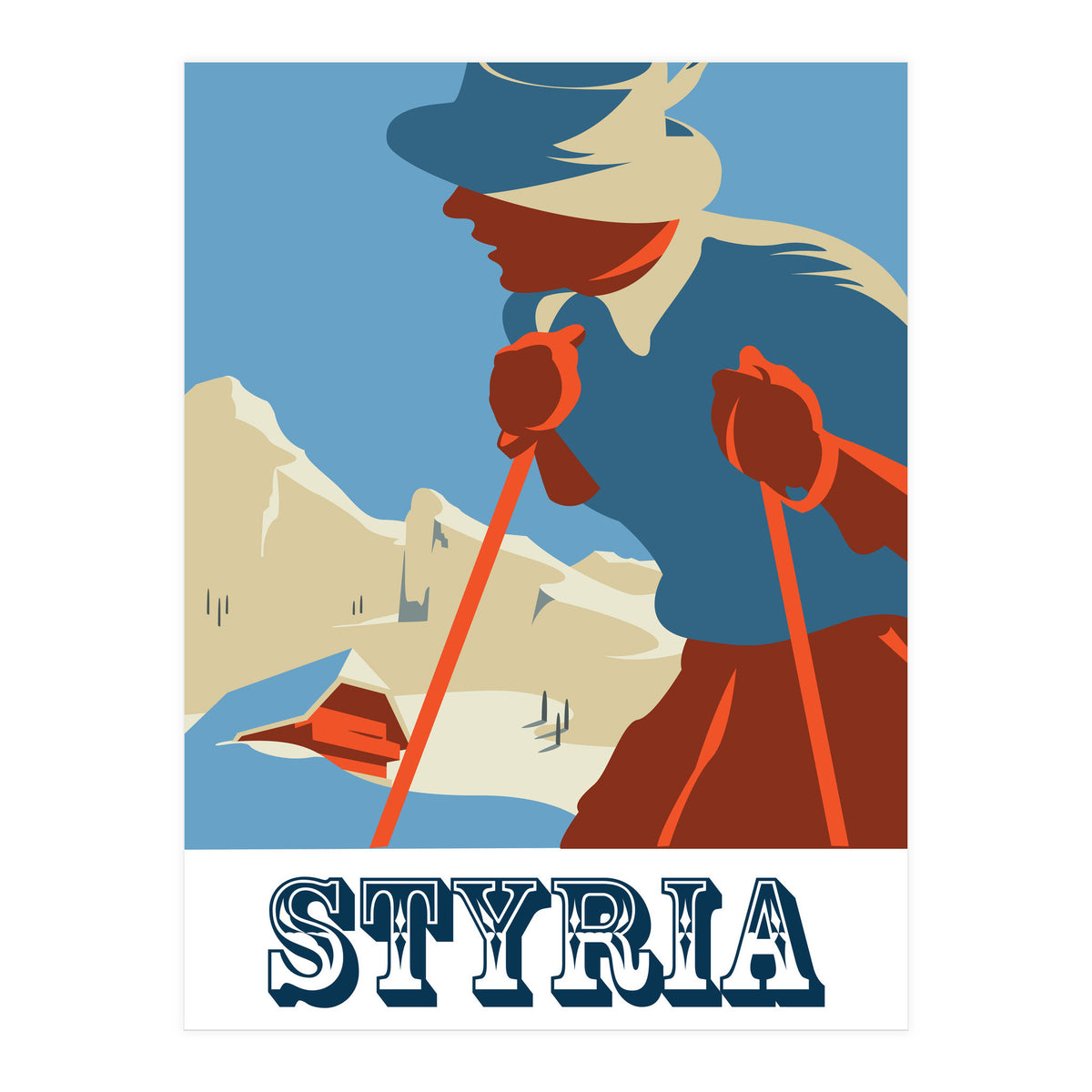 Styria, Austria (Print Only)