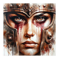 Iron Helm Warrior Queen (Print Only)