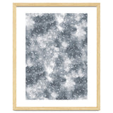 Abstract Winter Foggy Snow Gray White thumbnail