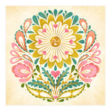 Solar Folk Art Mandala (Print Only) thumbnail