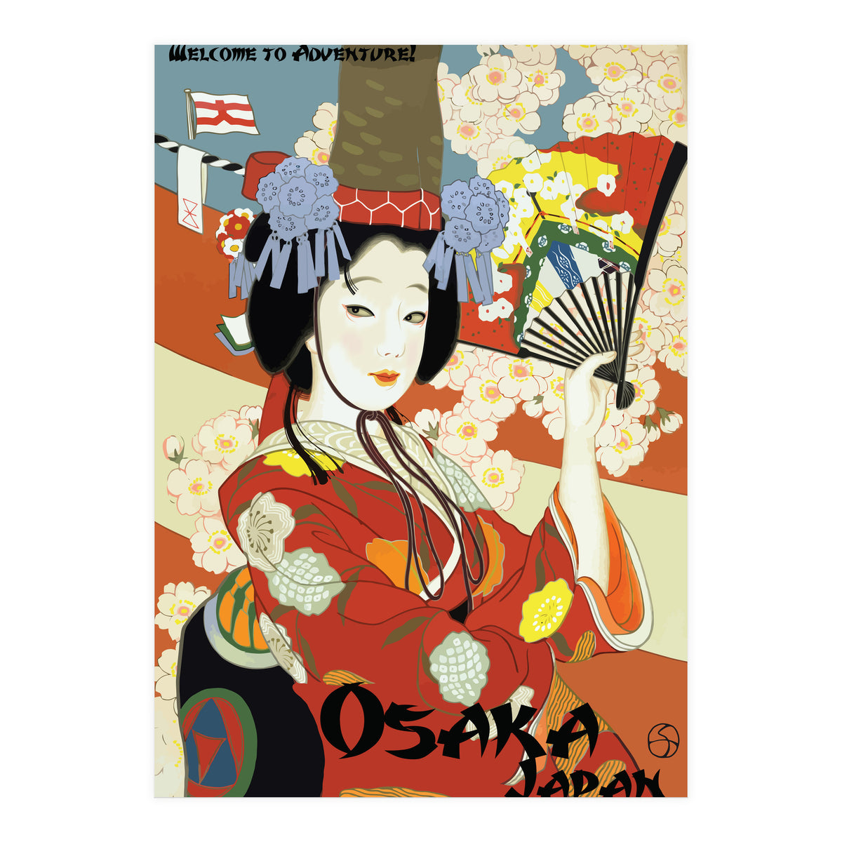 Osaka Lad, Japan (Print Only)