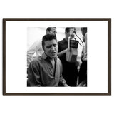 The American singer Elvis Presley during a recording session in 1956. thumbnail