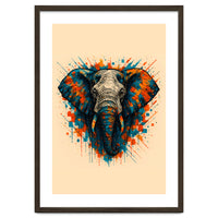 Elephant Animal Watercolor