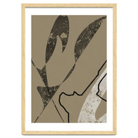 Black Line Minimalist Abstract