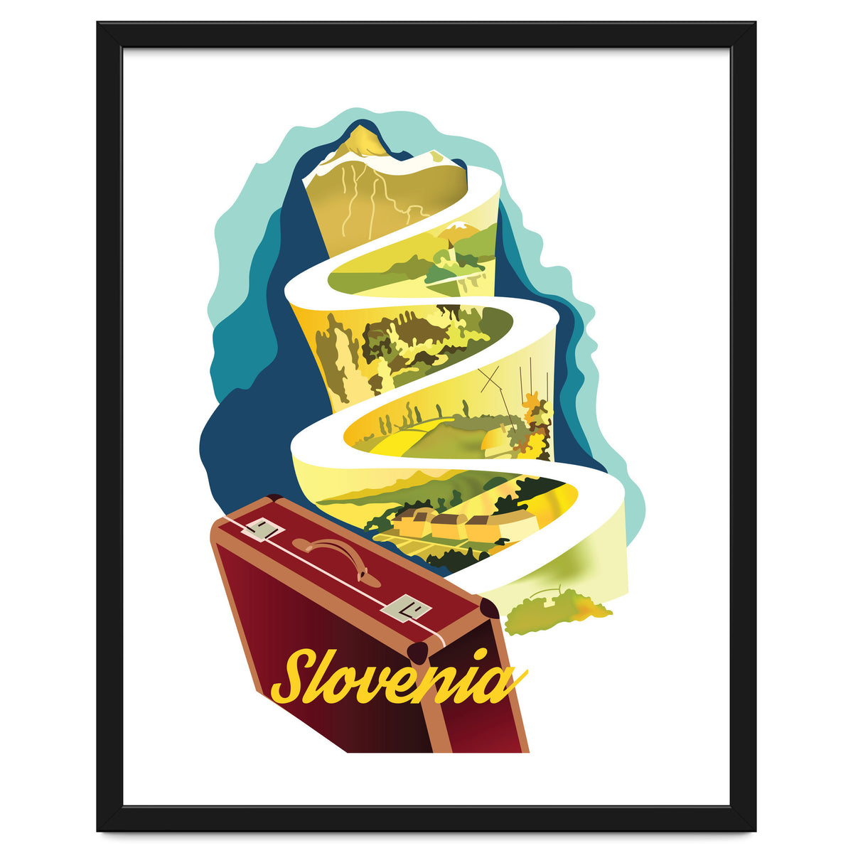 Slovenia, Mountain Road