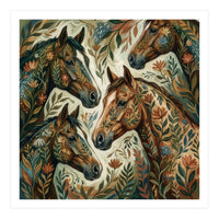 Wild Horses In Bloom (Print Only)