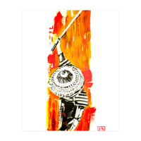 Samurai From Above (Print Only)