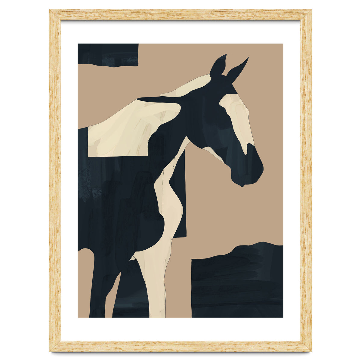 Abstract Minimal Horse 7