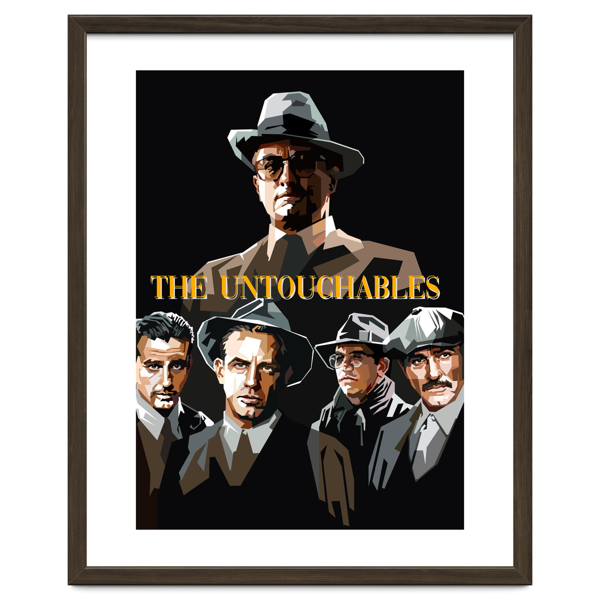 The Untouchables Movies Retro Illustration Trending Now