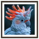 Cockatoo Bird With Orange Crest Portrait thumbnail