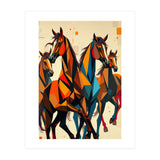 Abstract Horse Modern (Print Only) thumbnail