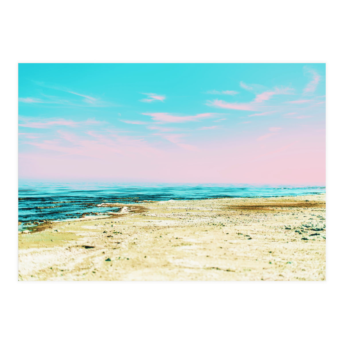 The Beach #society6 #decor #buyart (Print Only)