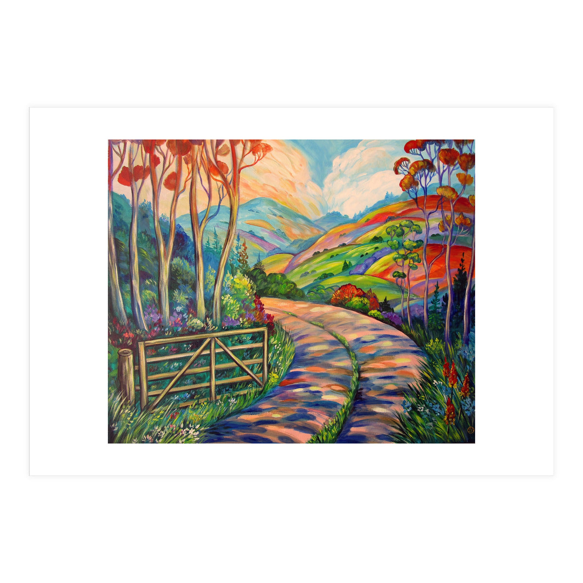 Oratia Hills (Print Only)