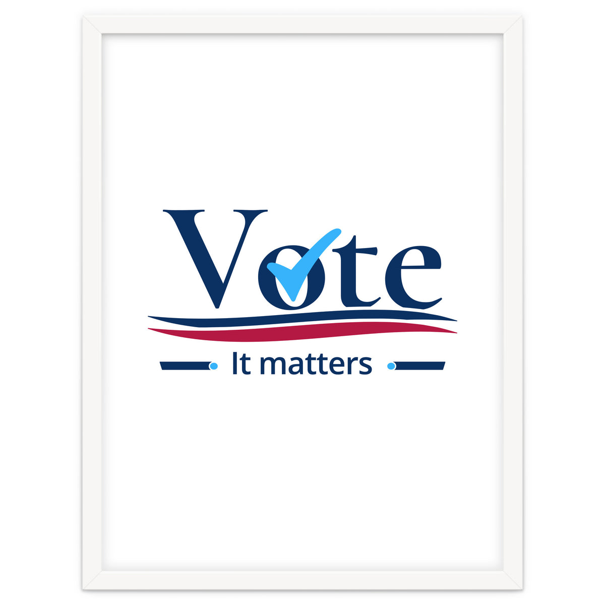 vote it matters - For elections