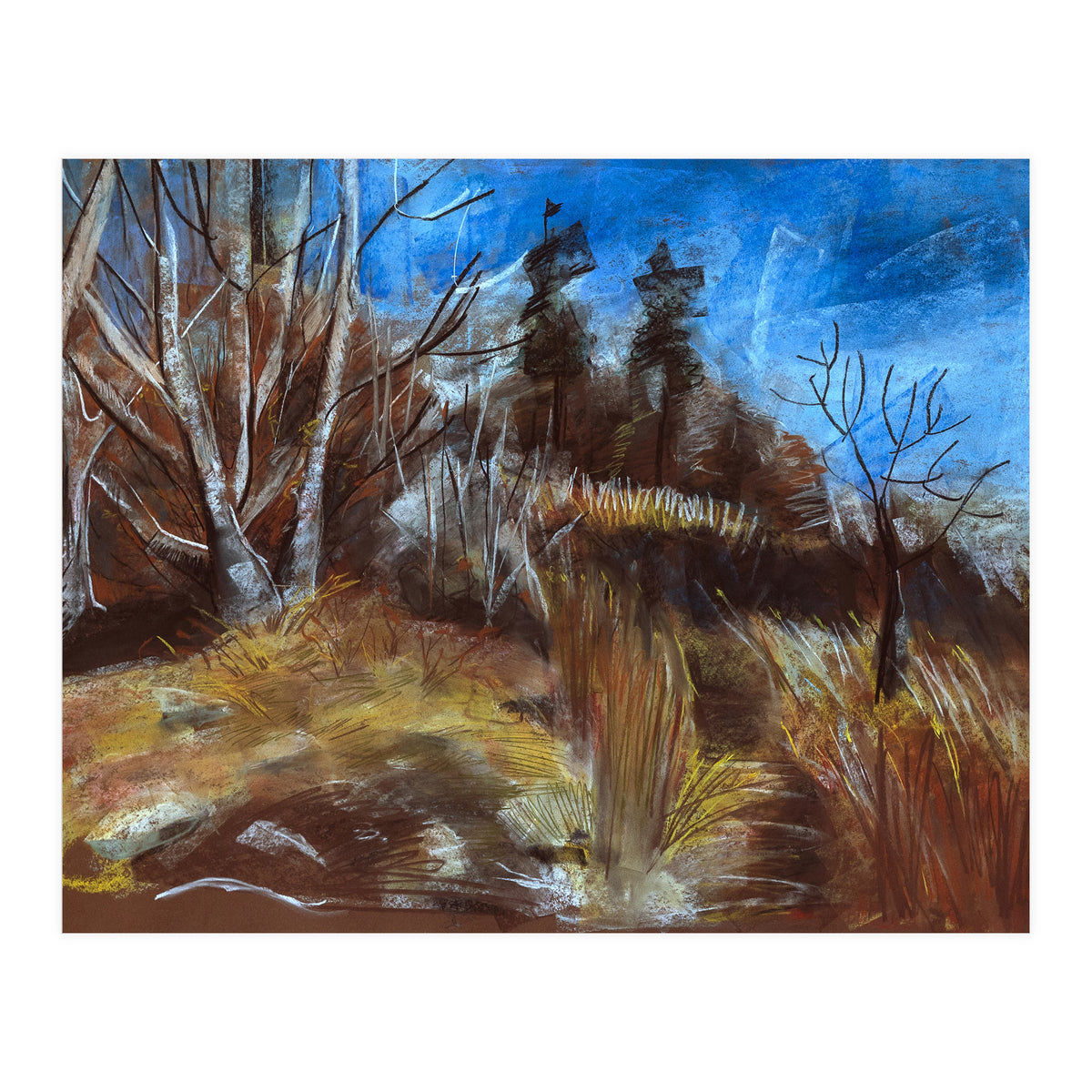 Autumn meadows (Print Only)