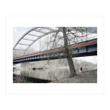 Fishing man under the bridge (Print Only) thumbnail
