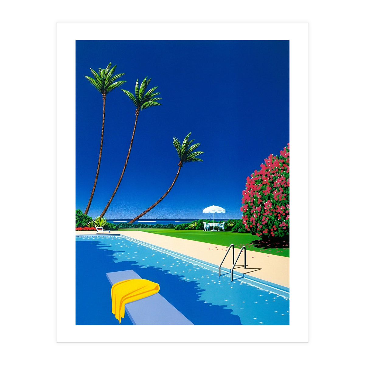 Hiroshi Nagai - Swimming Pool (Print Only)