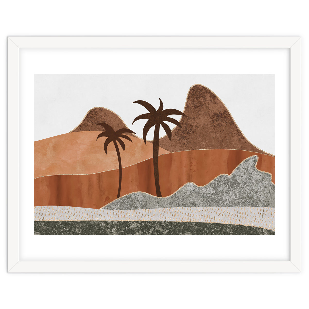 Abstract Landscape Desert Dream