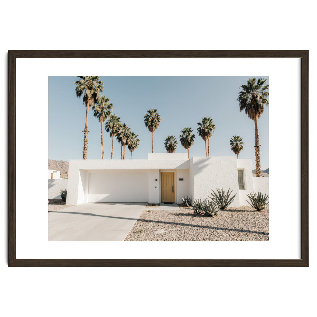 Palm Springs Modernist Home, Mid-Century Architecture Photography, Desert Minimalism