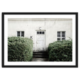 White door K between the green botanical gate thumbnail