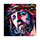 Jesus Christ Style WPAP (Print Only) thumbnail