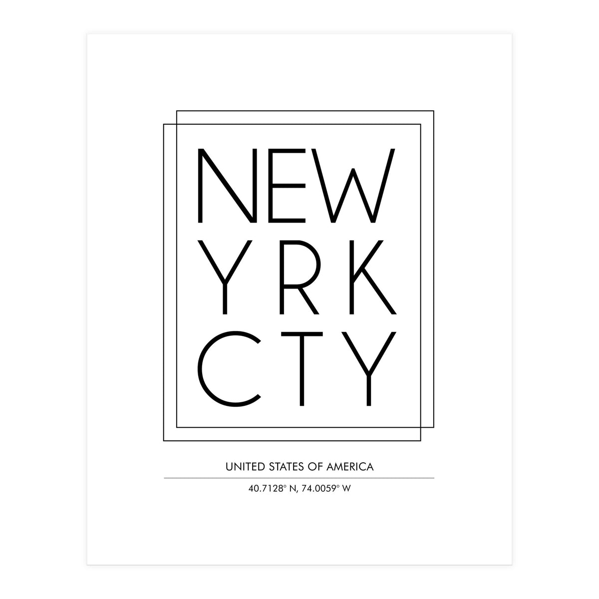 Newyrk Cty (Print Only)