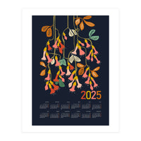 Calendar 2025 fuchsia flower (Print Only)