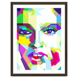 Madonna American Pop Singer Art WPAP thumbnail