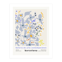 Contemporary art gallery Barcelona design and interior (Print Only)